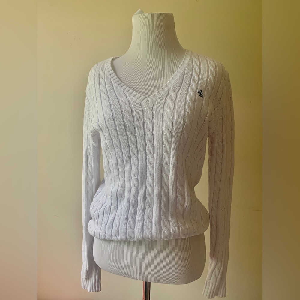 Ralph Lauren White Preppy Sweeter